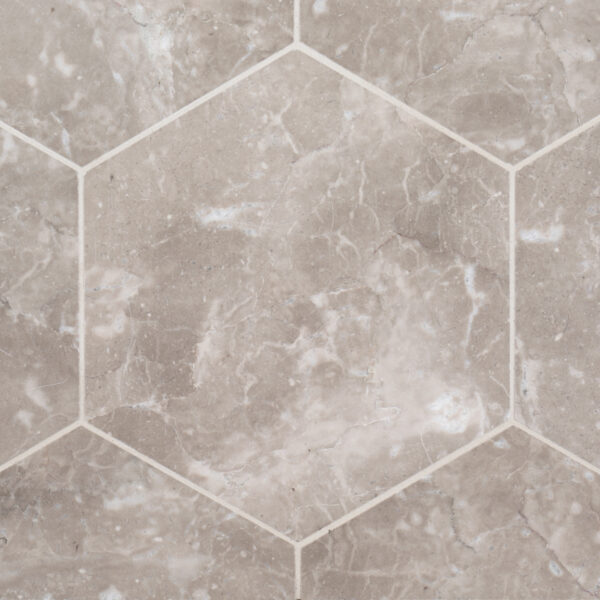 Hexagon Field Tile 8" x 9.25" Suede Color