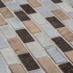 Mini Brick Mosaic Reclaimed Color