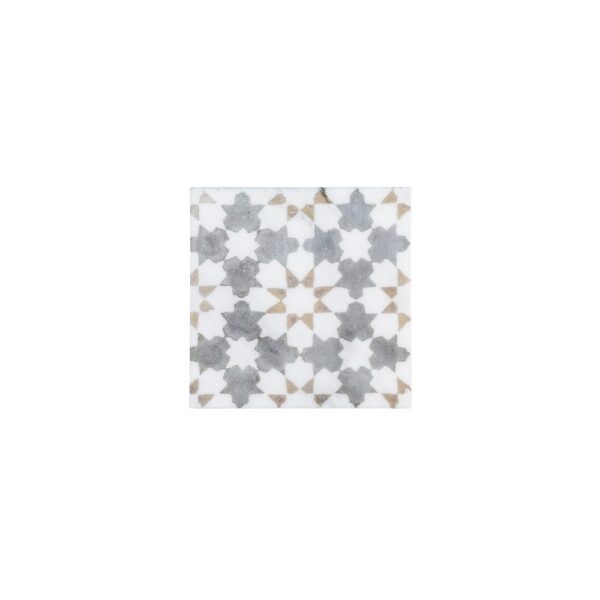 Mediterranean Manor Field Tile 6" x 6" Classic Statuario Color