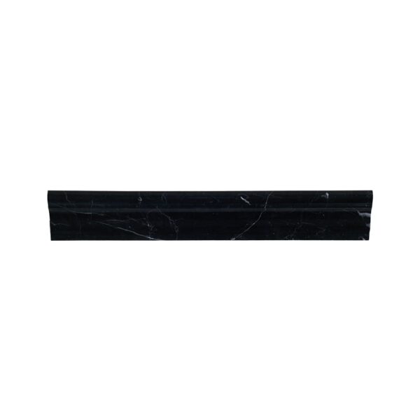 Crown 1.875" x 12" Nero Marquina Color