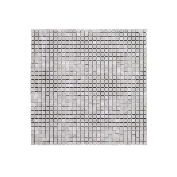 3/8" Composition Mosaic Tunisian Grey Color