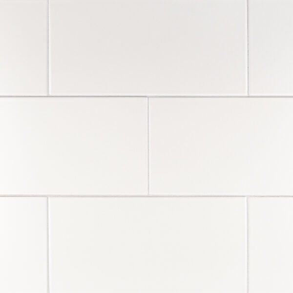 Field Tile 6" x 12" Matte Starry White Color