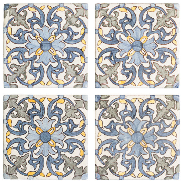 Santarem Field Tile 5" x 5" Traditional Color