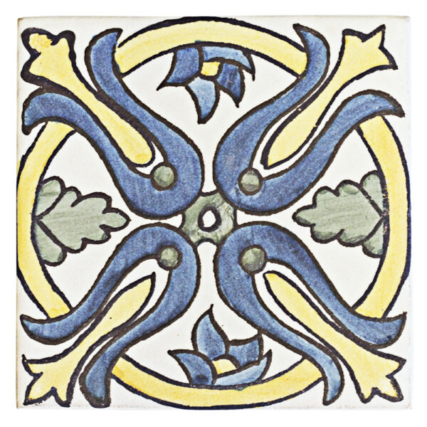 Santa Inez Field Tile 3" x 3" Traditional Color