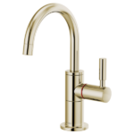Brizo Instant Hot Faucet with Arc Spout Polished Nickel Finish