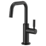 Odin Beverage Faucet with Square Spout Matte Black Finish
