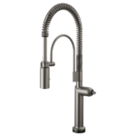 Odin SmartTouch Semi-Professional Kitchen Faucet - Less Handle Luxe Steel Finish
