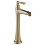 Rook Single-Handle Vessel Lavatory Faucet 1.2 GPM Luxe Gold Finish