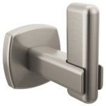 Allaria Robe Hook Luxe Nickel Finish