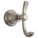 Rook Double Robe Hook Luxe Nickel Finish