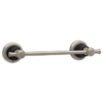 Rook 8" Towel Bar Luxe Nickel  /Matte Black Finish
