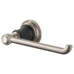 Rook Tissue Holder Luxe Nickel  /Matte Black Finish
