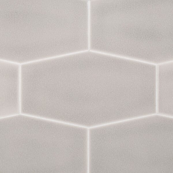 Hexagon Field Tile 5.1875" x 9.125" Riverwash Color