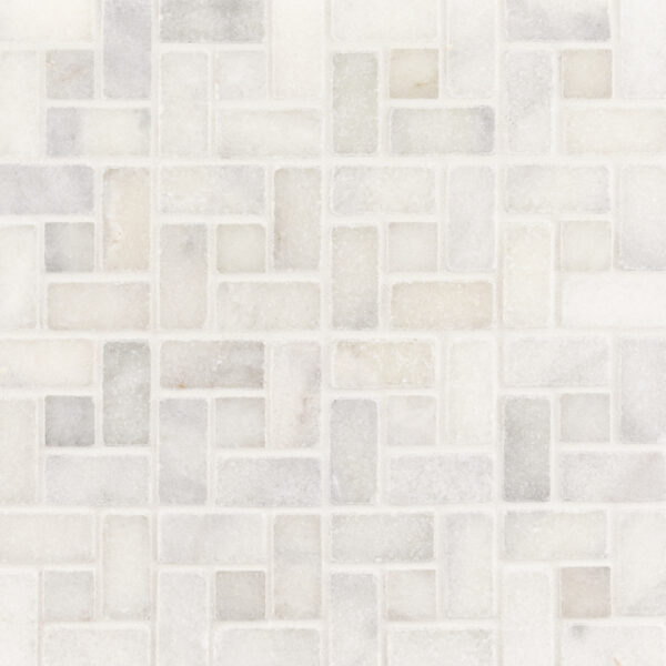 Heritage Mosaic White Color