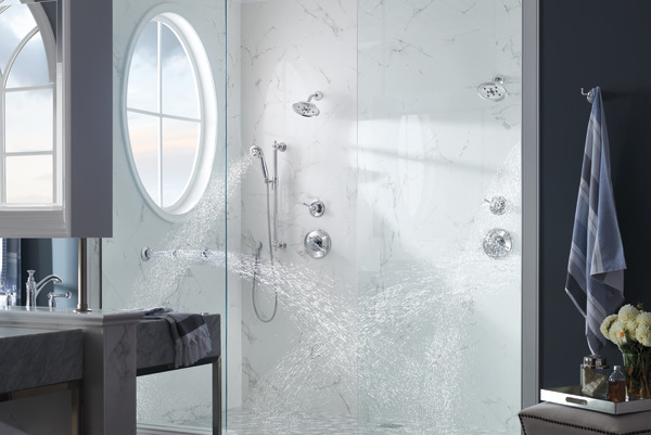 Baliza Tempassure Thermostatic Shower Only Chrome Finish
