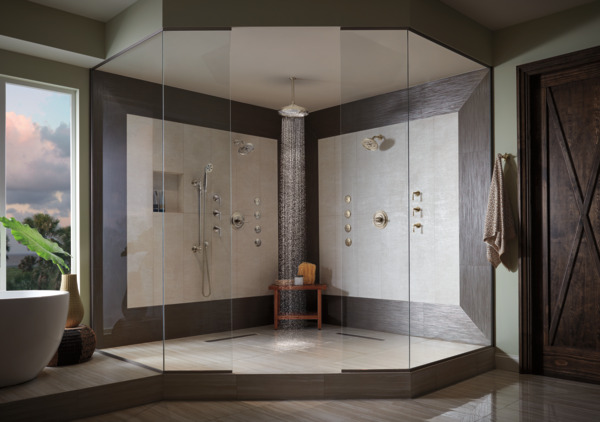 Baliza Sensori Thermostatic Valve Trim Polished Nickel Finish
