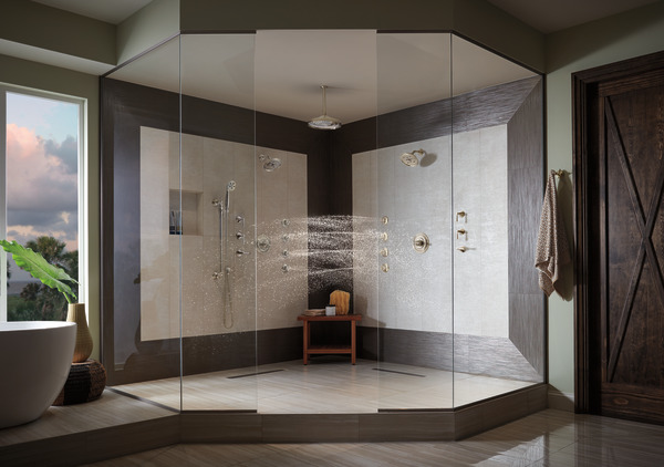 Baliza Sensori Thermostatic Valve Trim Polished Nickel Finish
