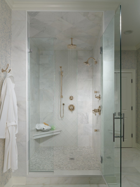Charlotte Single-Function Wall Mount Hand Shower Polished Nickel Finish