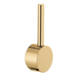 Odin Pull-Down Prep Faucet with Square Spout - Less Handle Polished Gold Finish