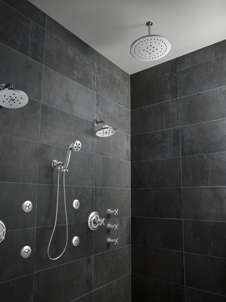 Rook Sensori Volume Control Trim - Cross Chrome Finish