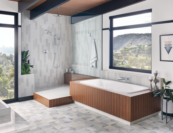 Levoir HOkinetic Multi-Function Slide Bar Handshower Chrome Finish