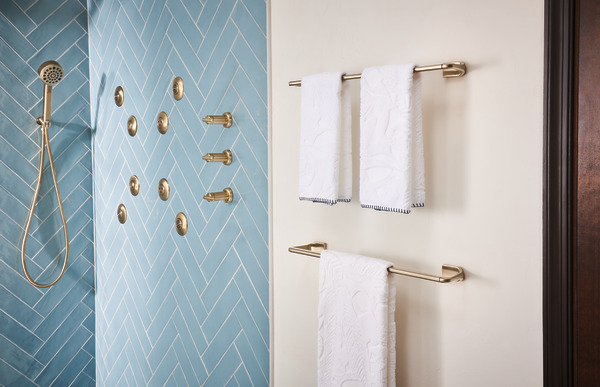 Levoir Sensori Volume Control Trim Lever Luxe Gold Finish