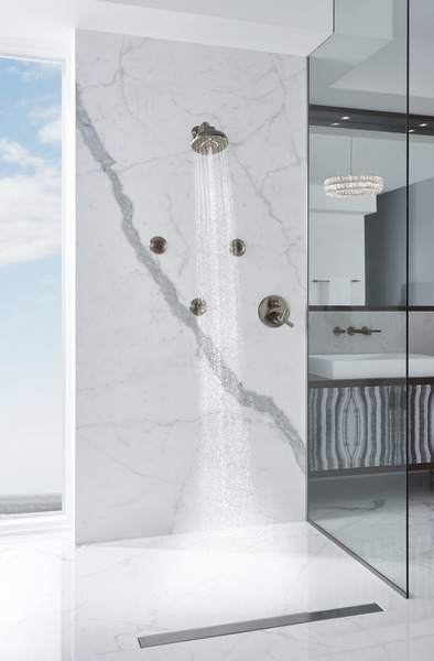 Levoir 12" Towel Bar Luxe Steel Finish