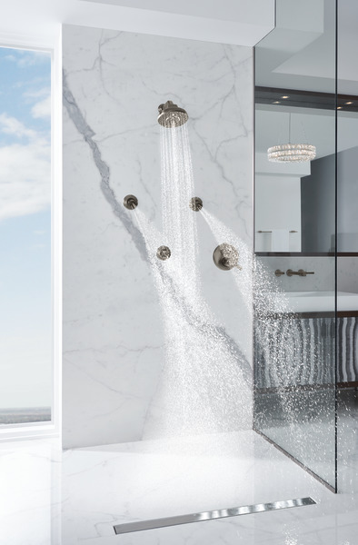 Levoir 12" Towel Bar Luxe Steel Finish