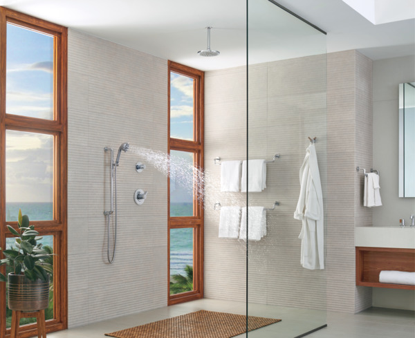 Litze 18" Towel Bar Chrome Finish