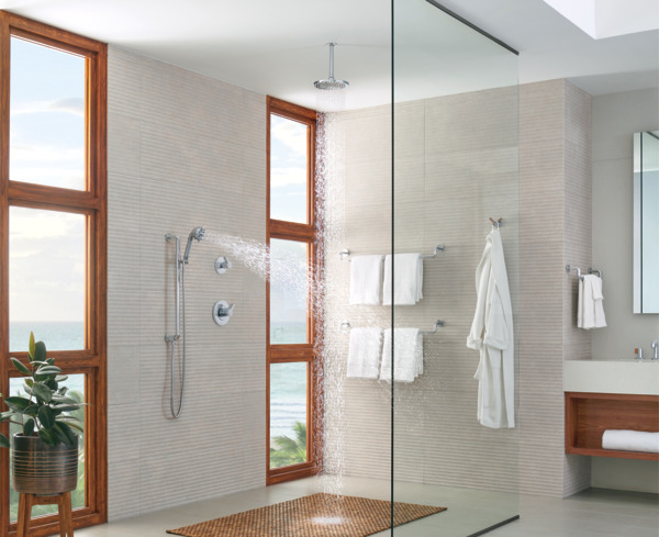 Litze 18" Towel Bar Chrome Finish