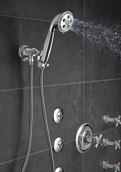 Rook Sensori Volume Control Trim - Cross Chrome Finish