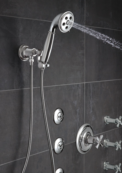 Rook Sensori Volume Control Trim - Cross Chrome Finish