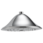 Traditional Round Raincan Showerhead Chrome Finish