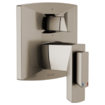Vettis Tempassure Thermostatic Valve With Integrated 6-Function Diverter Trim Luxe Nickel Finish